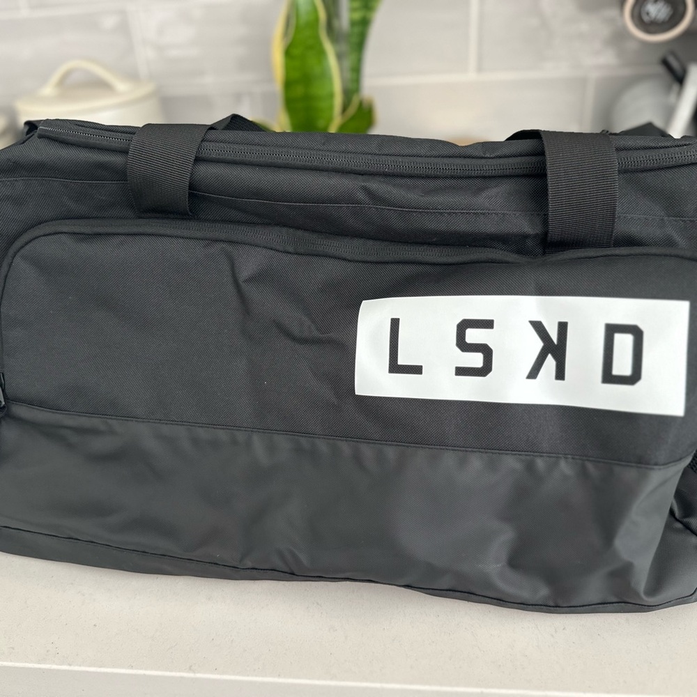 LSKD Duffle Bag -  Black Garment Bag with Matte Finish